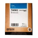 CARTUCHO EPSON (#T40W) PARA SURECOLOR T3170 CYAN 50ML(T40W220)