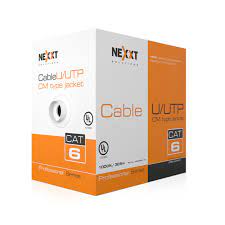 CABLE NEXXT 1000FT PARA RED UTP CAT-6 BOX BLUE/24AWG (AB356NXT32)