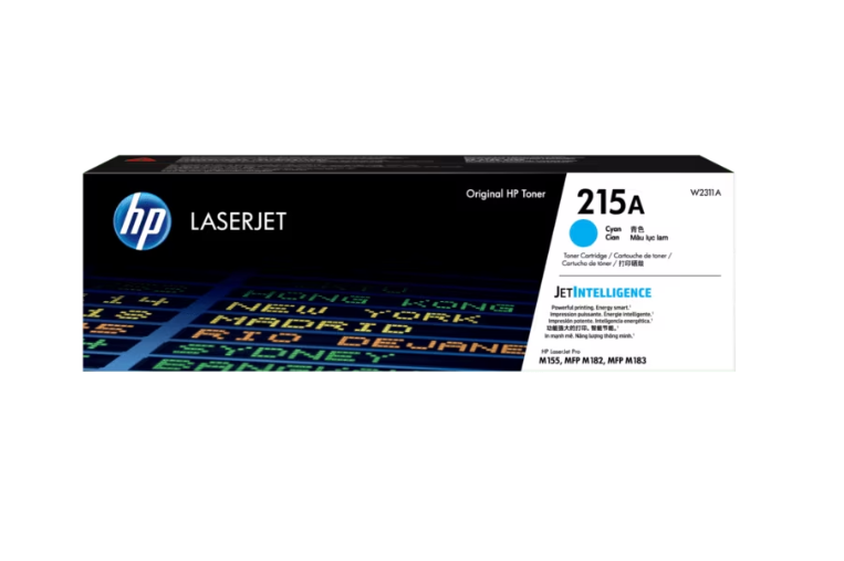 TONER HP (#215A) PARA LASERJET PRO COLOR MFP M182NW/M183FW CYAN (W2311A)