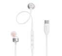 EARPHONES JBL TUNE 310C WITH USB-C WHITE (JBL1749)