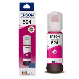 [CAR110] BOTELLA DE TINTA EPSON (T524) PARA L15150/L15160/L6490 MAGENTA (T524320-AL)